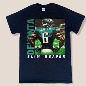 Devonta Smith Philadelphia Eagles - Nfl T-Shirt - Unisex Black T-Shirt